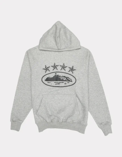 Pull Corteiz 4starz Alcatraz Gris
