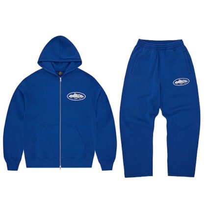 Corteiz Island Washed Royale Set