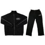 Ensemble Negro Con Cremallera Corteiz