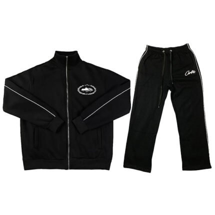 Ensemble Negro Con Cremallera Corteiz