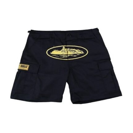 Short Corteiz Noir Jaune