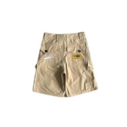 Short Khaki with Oblique Pockets Corteiz