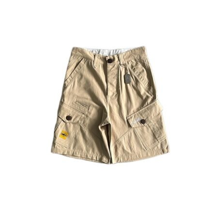Short Khaki with Oblique Pockets Corteiz