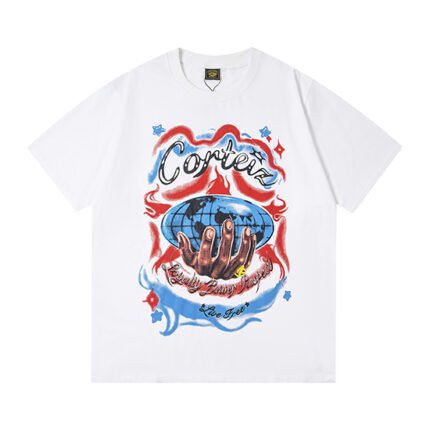 T Shirt Blanc Loyauté Pouvoir Respect