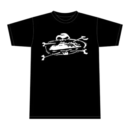 Corteiz Alcatraz Skull T Shirt