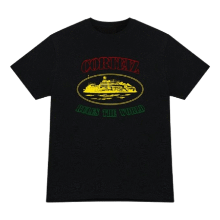 T Shirt Noir Corteiz Alcatraz