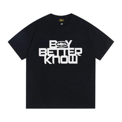 T Shirt Noir Corteiz X BBK Alcatraz